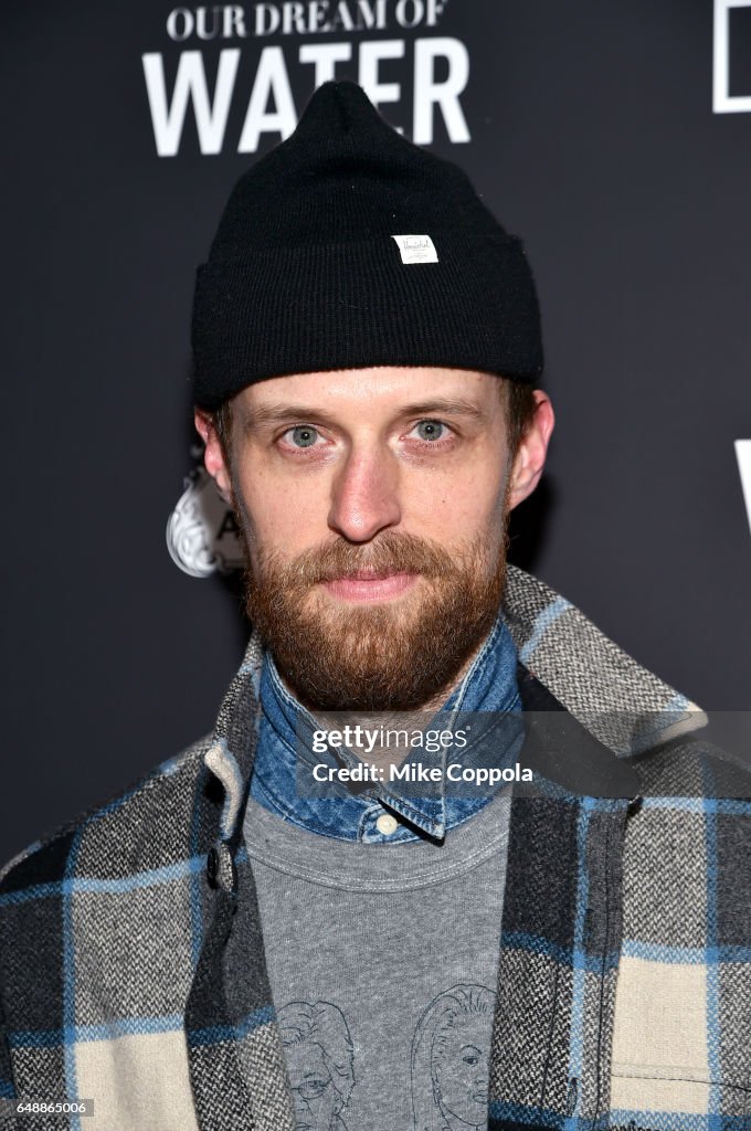 Actor Adam David Thompson attends the "Our Dream Of Water" New York
