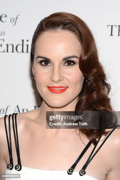 Michelle Dockery attends "The Sense Of An Ending" New York screening at The Museum of Modern Art on March 6, 2017 in New York City.