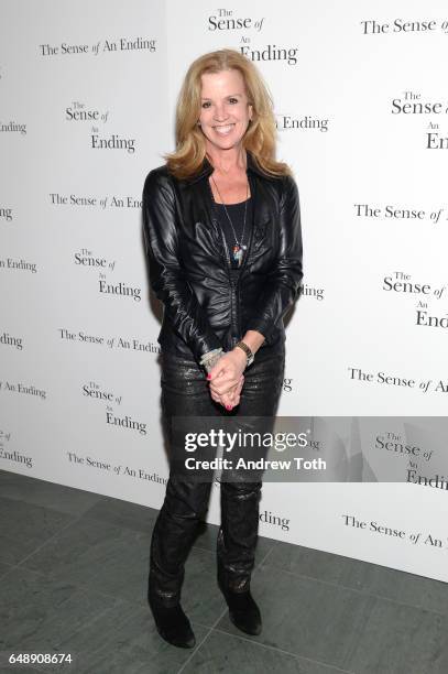 Jane Hanson attends "The Sense Of An Ending" New York screening at The Museum of Modern Art on March 6, 2017 in New York City.