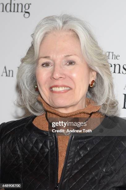 Kathryn Leigh Scott attends "The Sense Of An Ending" New York screening at The Museum of Modern Art on March 6, 2017 in New York City.