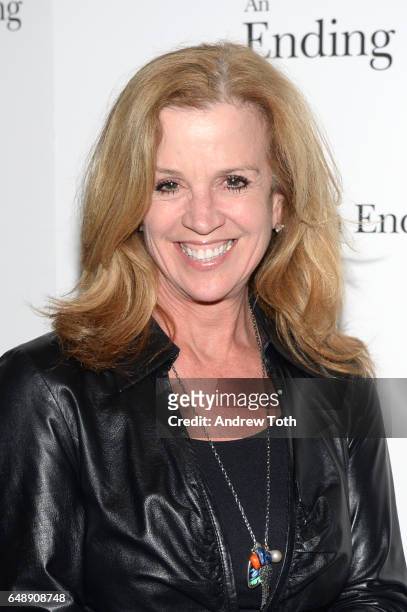 Jane Hanson attends "The Sense Of An Ending" New York screening at The Museum of Modern Art on March 6, 2017 in New York City.