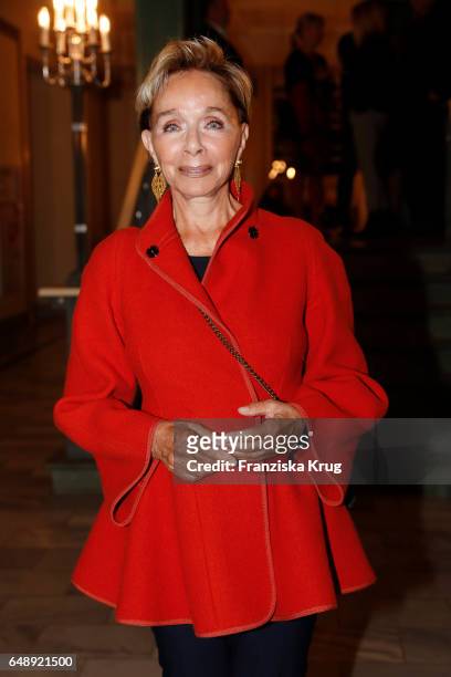 Monika Peitsch attends the Man Doki Soulmates Wings Of Freedom Concert in Berlin on March 6, 2017 in Berlin, Germany.