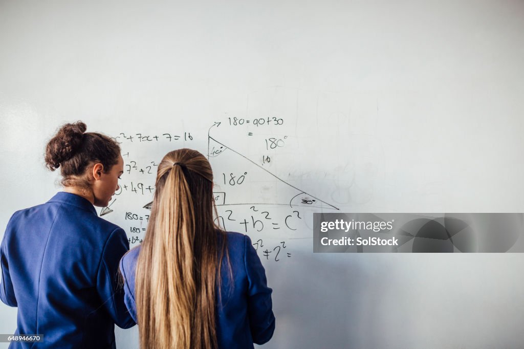 She loves Mathematics