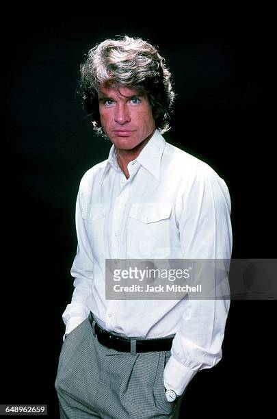 Actor Warren Beatty photographed in NYC in 1978, the year he starred in "Heaven Can Wait". Photo by Jack Mitchell/Getty Images.