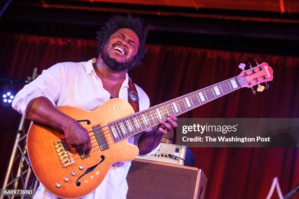 June 13, 2015 - Thundercat performs at the Hecht Warehouse as part of the DC Jazz Festival. Thundercat has released two solo albums as well as...