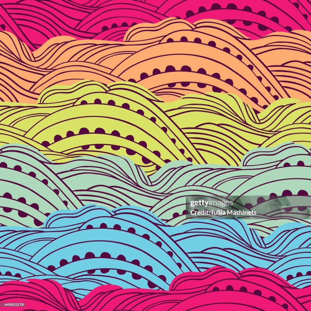 Colorfull Wave Pattern Pattern Color Waves 3 High-Res Vector Graphic - Getty Images
