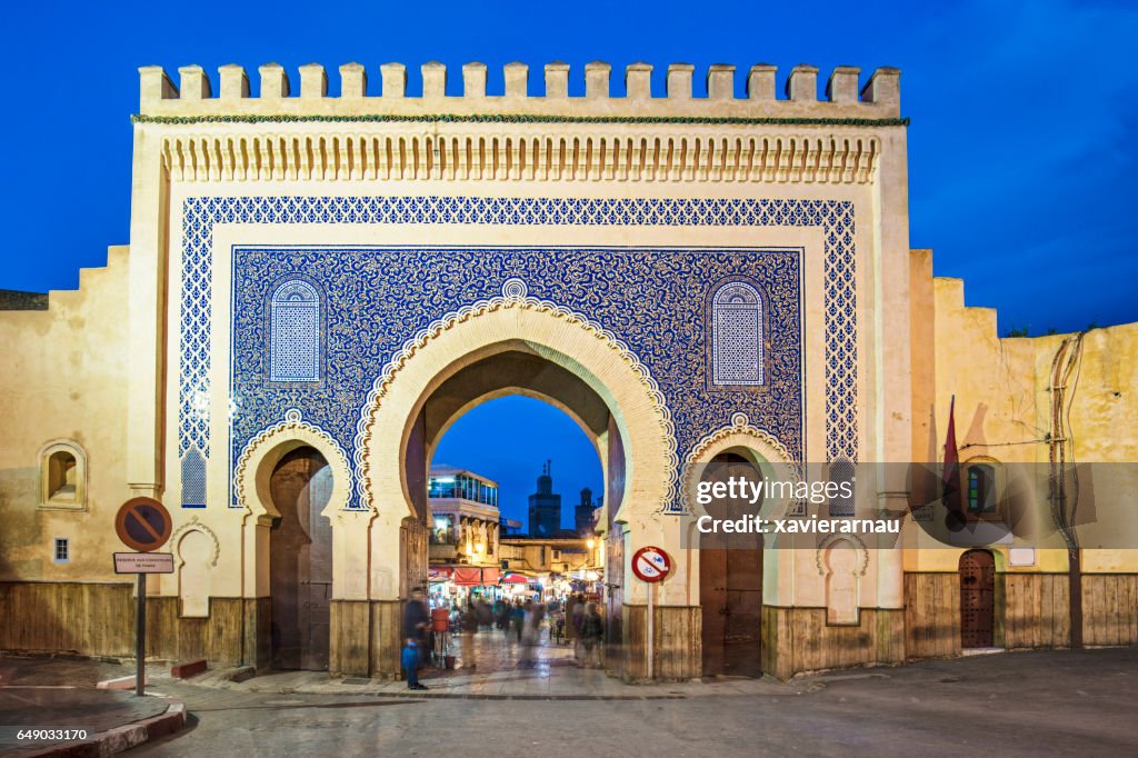 La porte de Bab Bou Jeloud