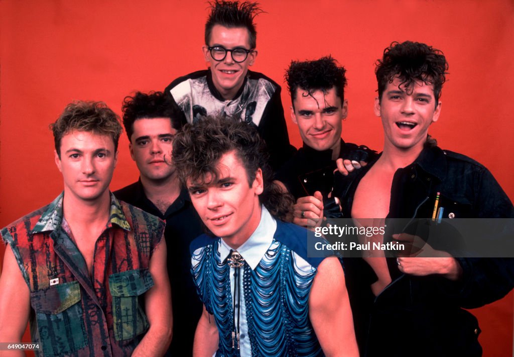 Inxs Instruments Portrait of the band INXS at the Poplar Creek Music Theater in... News ...
