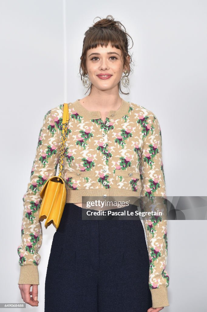 Chanel : Front Row - Paris Fashion Week Womenswear Fall/Winter 2017/2018