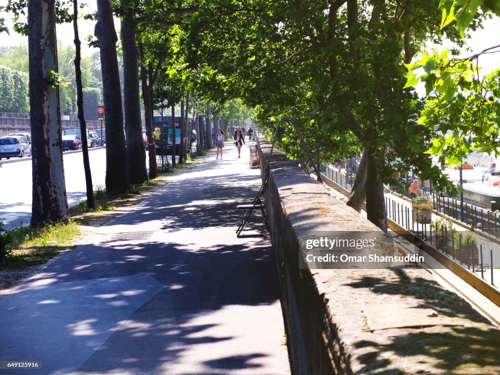 By the Seine Riverside