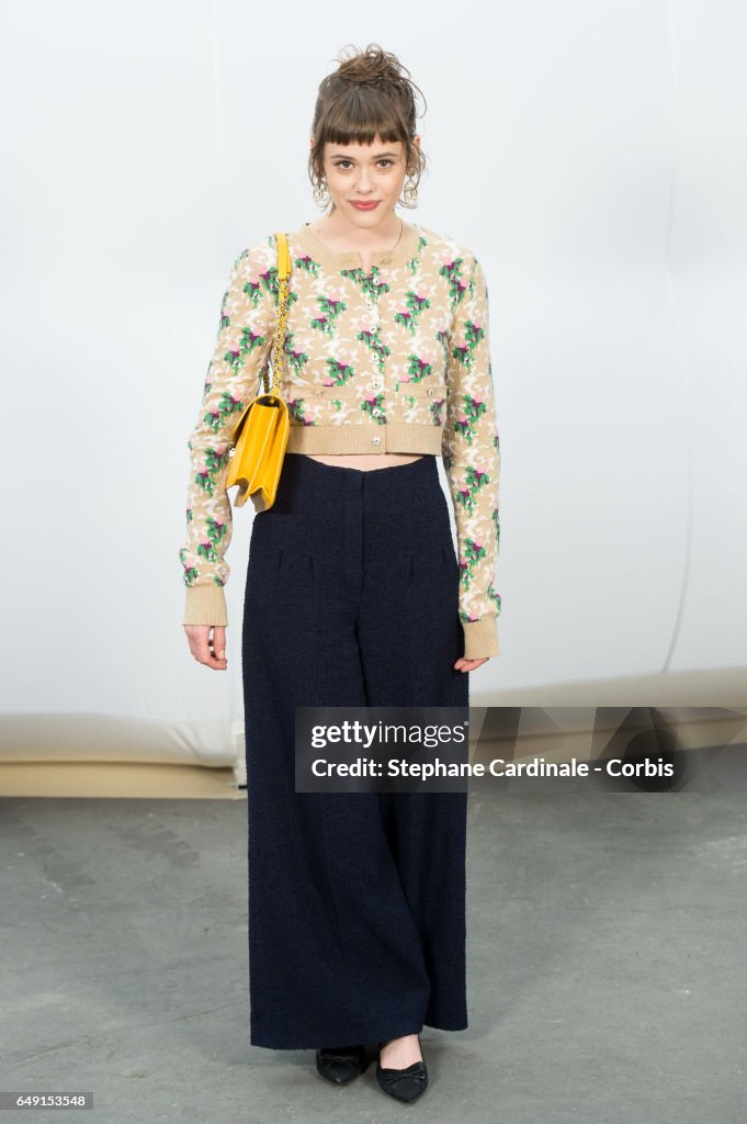 Chanel : Front Row - Paris Fashion Week Womenswear Fall/Winter 2017/2018