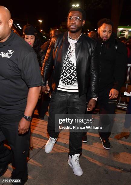 Gucci Mane attends Ralo Signing Party Hosted By Gucci Mane at Josephine Lounge on March 6, 2017 in Atlanta, Georgia.