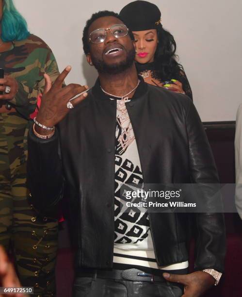 Gucci Mane attends Ralo Signing Party Hosted By Gucci Mane at Josephine Lounge on March 6, 2017 in Atlanta, Georgia.