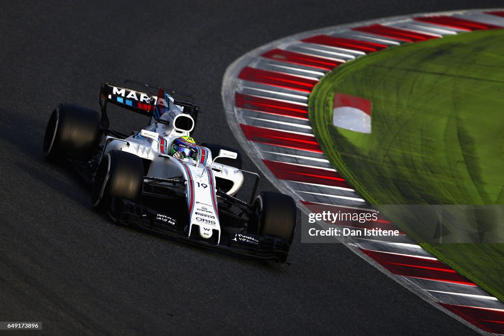 F1 Winter Testing In Barcelona - Day One