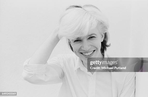 Singer David Sylvian of English new romantic group, Japan, August 1980.