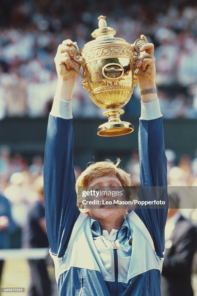 Boris Becker Wins At 1985 Wimbledon Championships