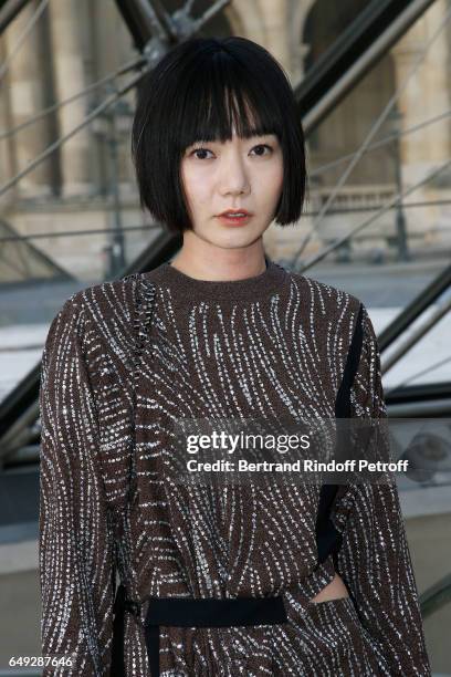 Doona Bae attends the Louis Vuitton show as part of the Paris Fashion Week Womenswear Fall/Winter 2017/2018 on March 7, 2017 in Paris, France.