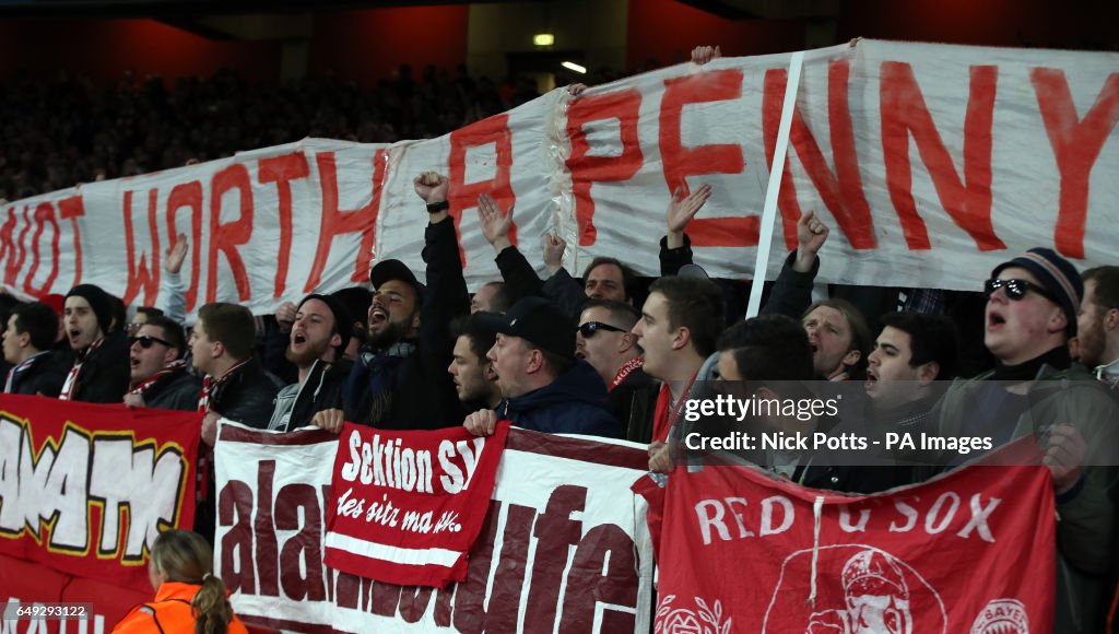 Arsenal v Bayern Munich - UEFA Champions League - Round of 16 - Second Leg - Emirates Stadium