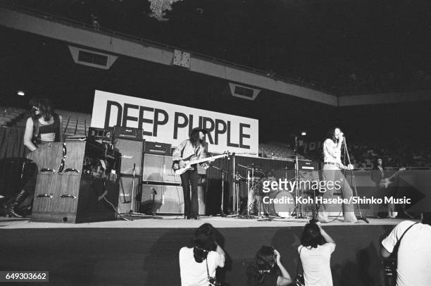 Deep Purple at Nippon Budokan, August 17th, 1972.