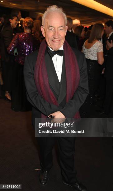 Simon Callow attends 'Up Next: The National Theatre's Annual Fundraising Gala" at The National Theatre on March 7, 2017 in London, England.