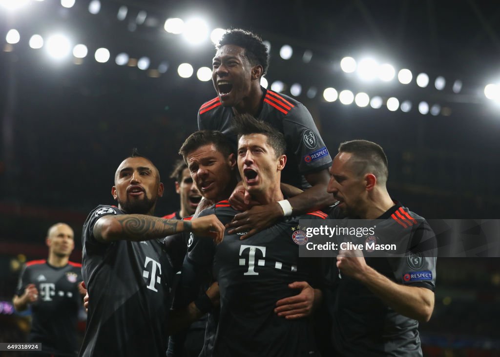 Arsenal FC v FC Bayern Muenchen - UEFA Champions League Round of 16: Second Leg