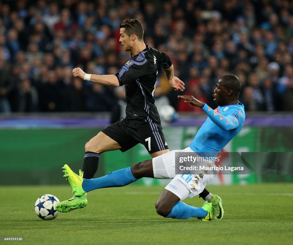 SSC Napoli v Real Madrid CF - UEFA Champions League Round of 16: Second Leg