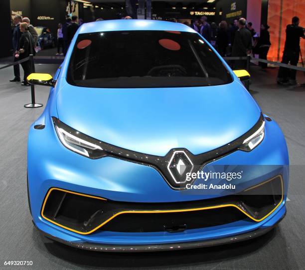 Renault - New Kangoo Z.E. Is on display during the 87th Geneva International Motor Show at Palexpo Exhibition Centre in Geneva, Switzerland on March...