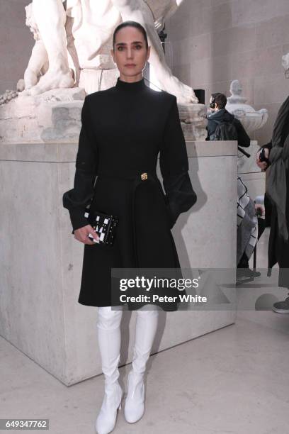 Jennifer Connelly attends the Louis Vuitton show as part of the Paris Fashion Week Womenswear Fall/Winter 2017/2018 >> on March 7, 2017 in Paris,...