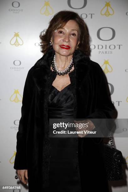 Maha Debs attends "Dessiner L'Or et L'Argent Odiot Orfevre" Exhibition Launch at Musee Des Arts Decoratifs on March 7, 2017 in Paris, France.