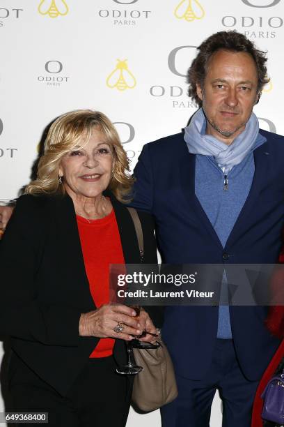 Nicoletta and Jean-Christophe Molinier attend "Dessiner L'Or et L'Argent Odiot Orfevre" Exhibition Launch at Musee Des Arts Decoratifs on March 7,...