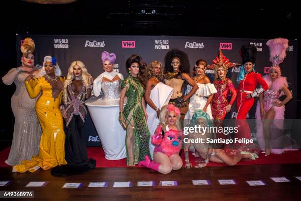 Eureka O'hara, Peppermint, Kimora Blac, Alexis Michelle; Trinity Taylor, Shea Coulee, Jaymes Mansfield, Nina Bo' Nina Brown, Aja, Valentina, Sasha...