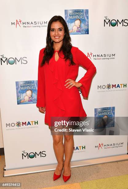 Actress and mathematics writer Danica McKellar attends Mamarazzi book lounch for her book "Goodnight Numbers" at The National Museum of Mathematics...