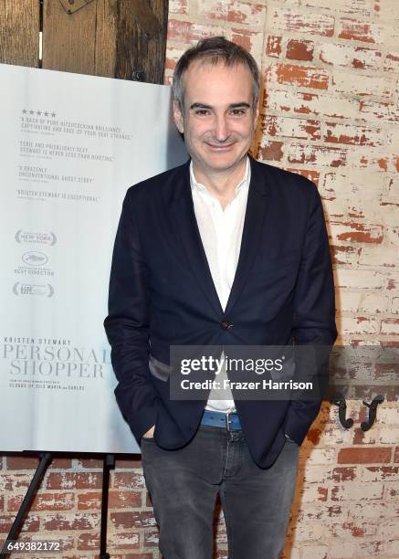 Director Olivier Assayas at the Flux and Cinefamily Hosted Premiere of IFC Films PERSONAL SHOPPER at The Carondelet House on March 7, 2017 in Los...