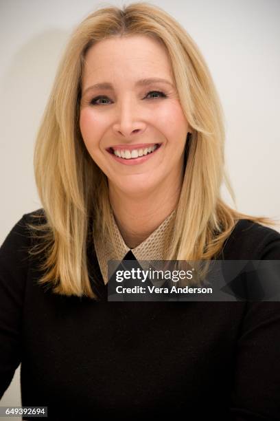 Lisa Kudrow at "The Boss Baby" Press Conference at the Four Seasons Hotel on March 6, 2017 in Beverly Hills, California.