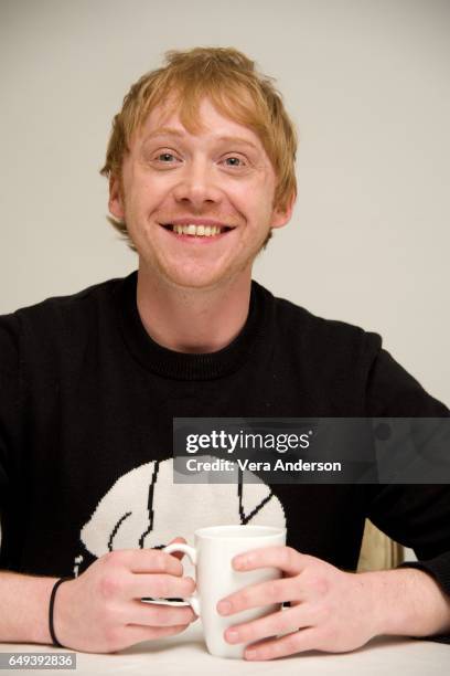 Rupert Grint at the "Snatch" Press Conference at the Four Seasons Hotel on March 6, 2017 in Beverly Hills, California.