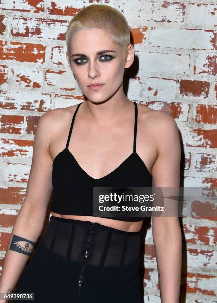 Kristen Stewart arrives at the Premiere Of IFC Films' "Personal Shopper" at The Carondelet House on March 7, 2017 in Los Angeles, California.