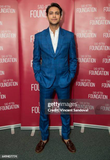 Actor Luke Pasqualino attends SAG-AFTRA Foundation's Conversations with "Snatch" at SAG-AFTRA Foundation Screening Room on March 7, 2017 in Los...