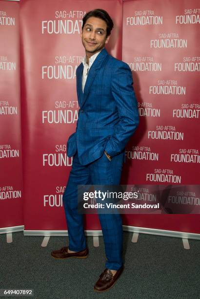 Actor Luke Pasqualino attends SAG-AFTRA Foundation's Conversations with "Snatch" at SAG-AFTRA Foundation Screening Room on March 7, 2017 in Los...