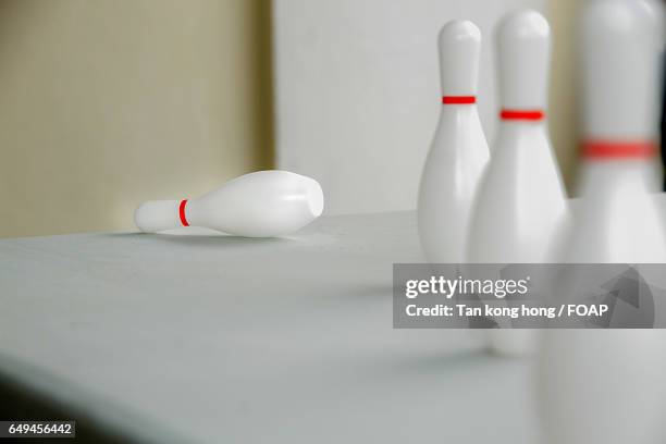 Bowling Pins Falling Photos and Premium High Res Pictures - Getty Images