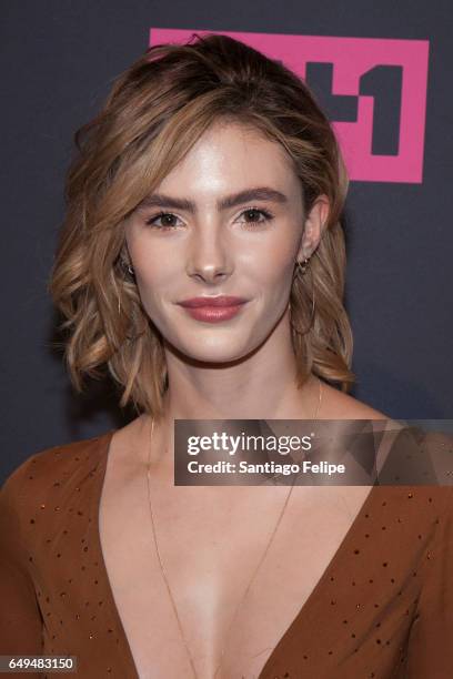 Courtney Nelson attends "RuPaul's Drag Race" Season 9 Premiere Party & Meet The Queens Event at PlayStation Theater on March 7, 2017 in New York City.