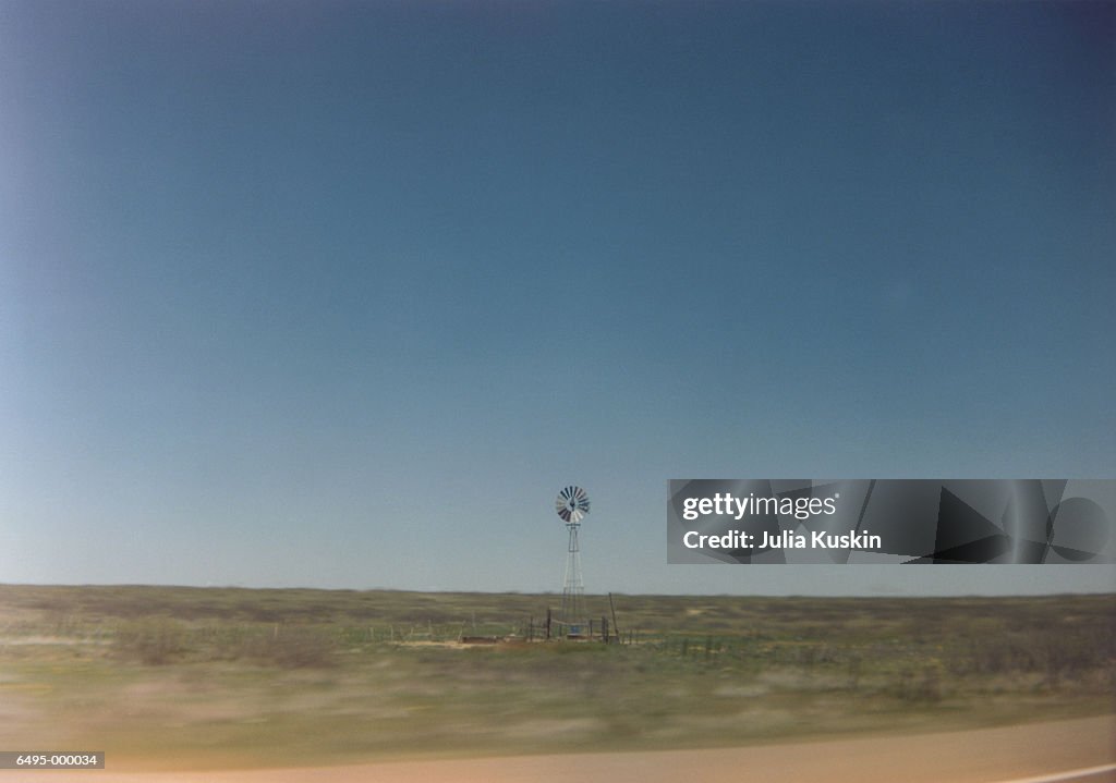 Windmill on Plain