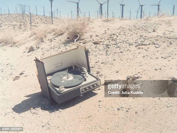 abandoned record player - vintage turntable stock pictures, royalty-free photos & images