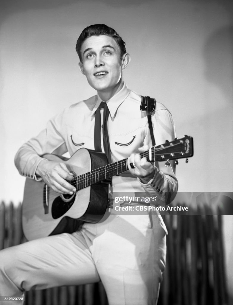 Portrait of country singer Jimmy Dean, host of the The Jimmy Dean ...