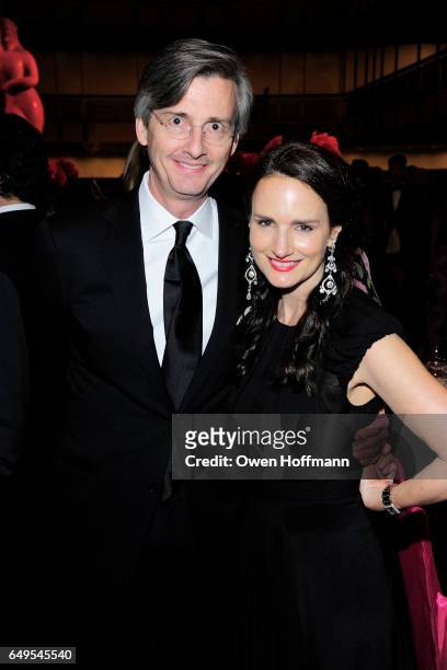 John Clark and Kristin Kennedy Clark attend The School of American Ballet's 2017 Winter Ball at David H. Koch Theatre on March 6, 2017 in New York...