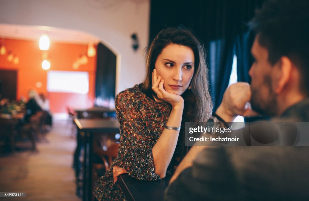 Young people in the cafe in Belgrade