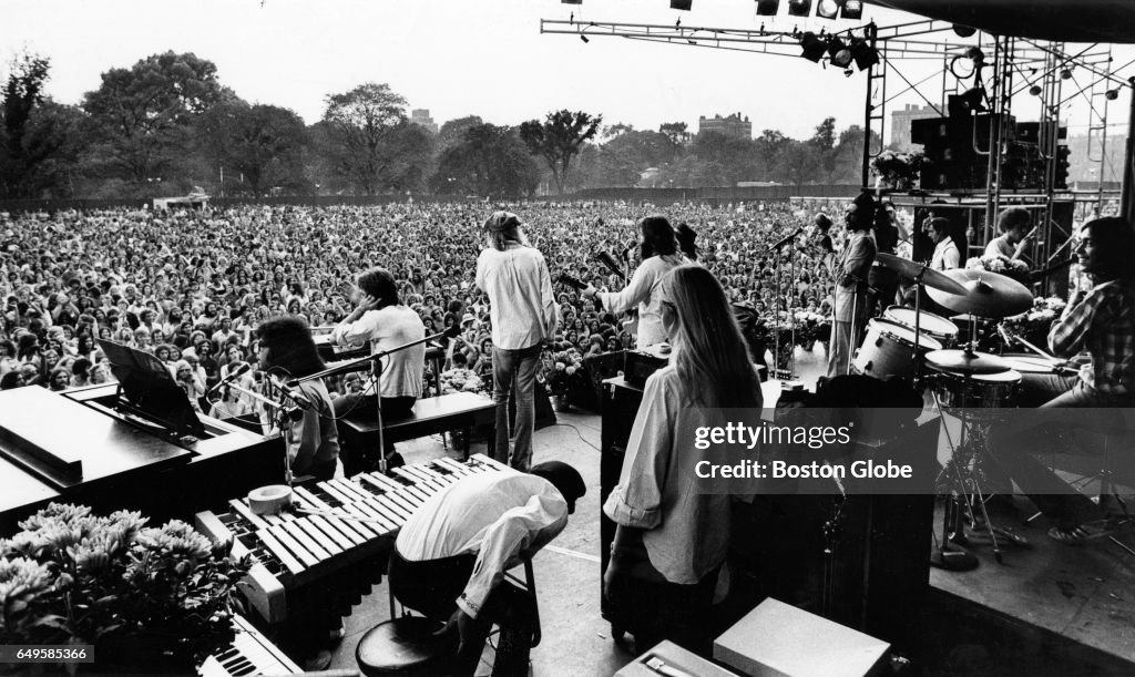 The Beach Boys Perform In Concert On Boston Common