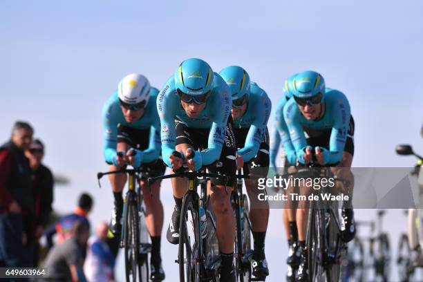 52nd Tirreno-Adriatico 2017 / Stage 1 Astana Pro Team / Michele SCARPONI / Lido di Camaiore - Lido di Camaiore / TTT / Team Time Trial /