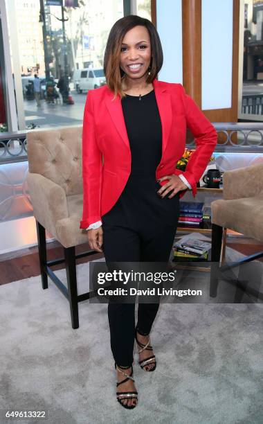 Actress Elise Neal visits Hollywood Today Live at W Hollywood on March 8, 2017 in Hollywood, California.