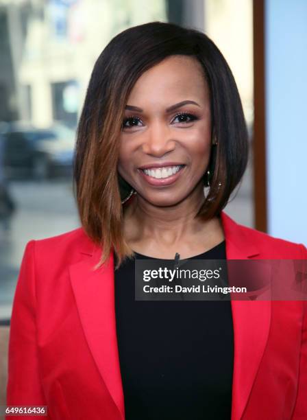 Actress Elise Neal visits Hollywood Today Live at W Hollywood on March 8, 2017 in Hollywood, California.