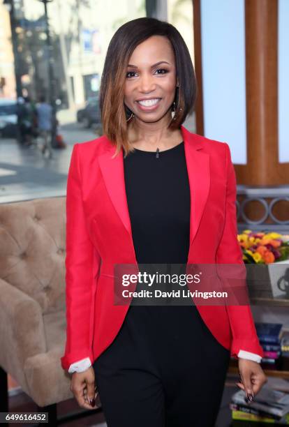 Actress Elise Neal visits Hollywood Today Live at W Hollywood on March 8, 2017 in Hollywood, California.